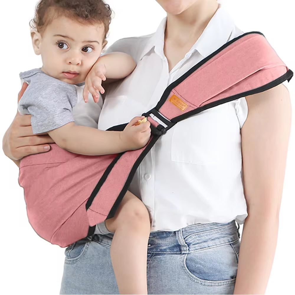 "Versatile Baby Carrier: 4 Seasons Waist Stool with Strap"