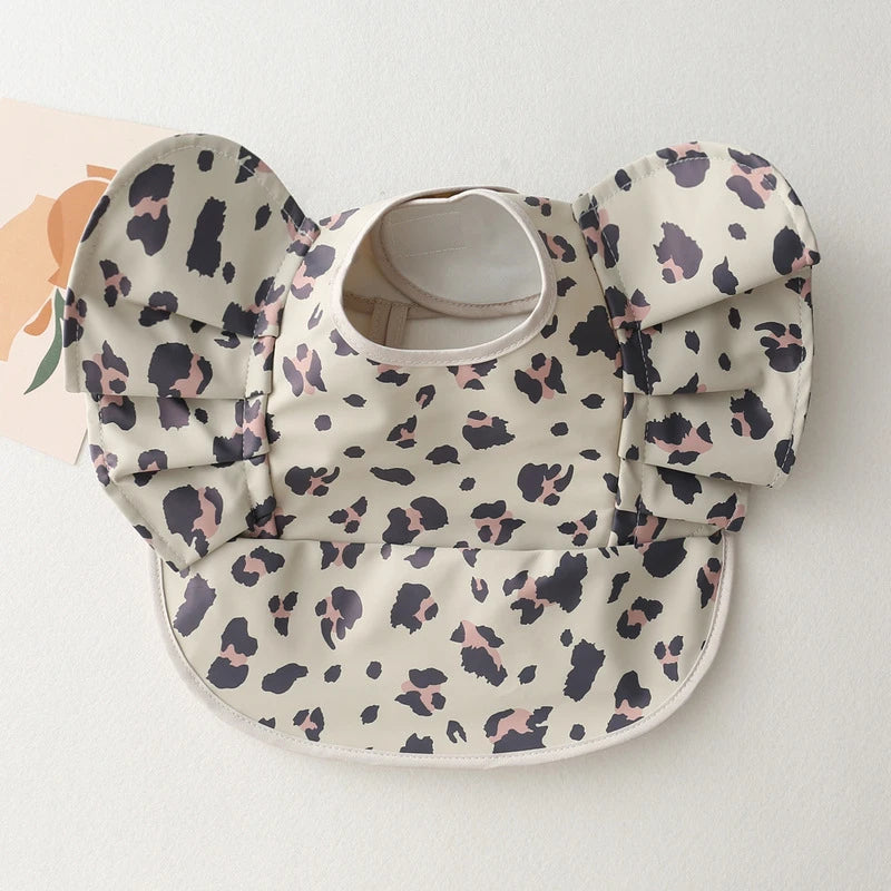 Cute Elephant Baby Bibs - Easy Clean, Waterproof, Nordic Style