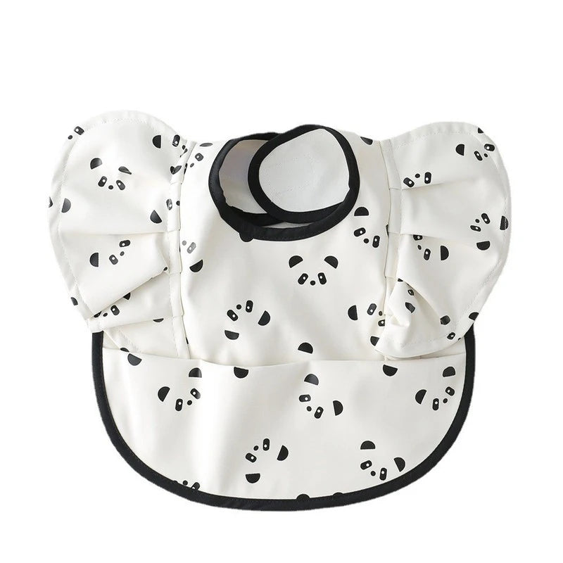 Cute Elephant Baby Bibs - Easy Clean, Waterproof, Nordic Style