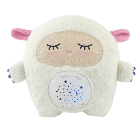 "LambyDreams USB Rechargeable Baby Sleep Soother & White Noise Machine"