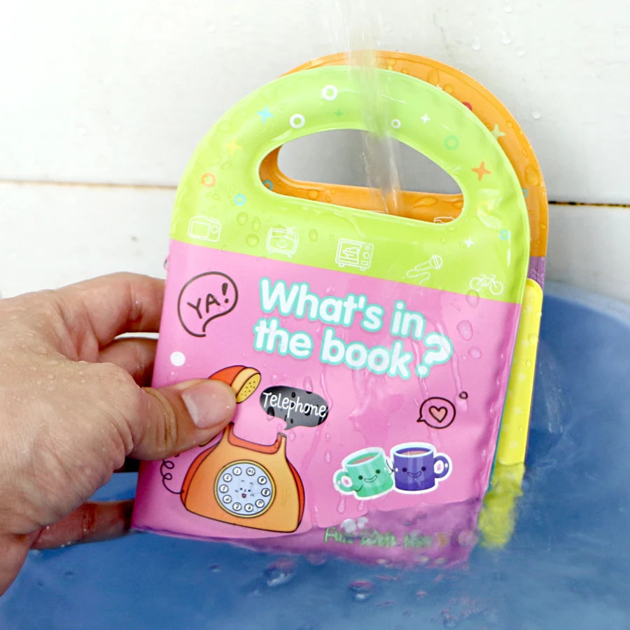 "Baby Bath Books: EVA Interactive Waterproof Educational Toys for Toddlers"