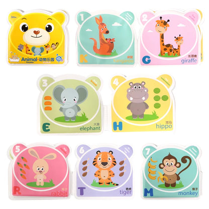 "Baby Bath Books: EVA Interactive Waterproof Educational Toys for Toddlers"