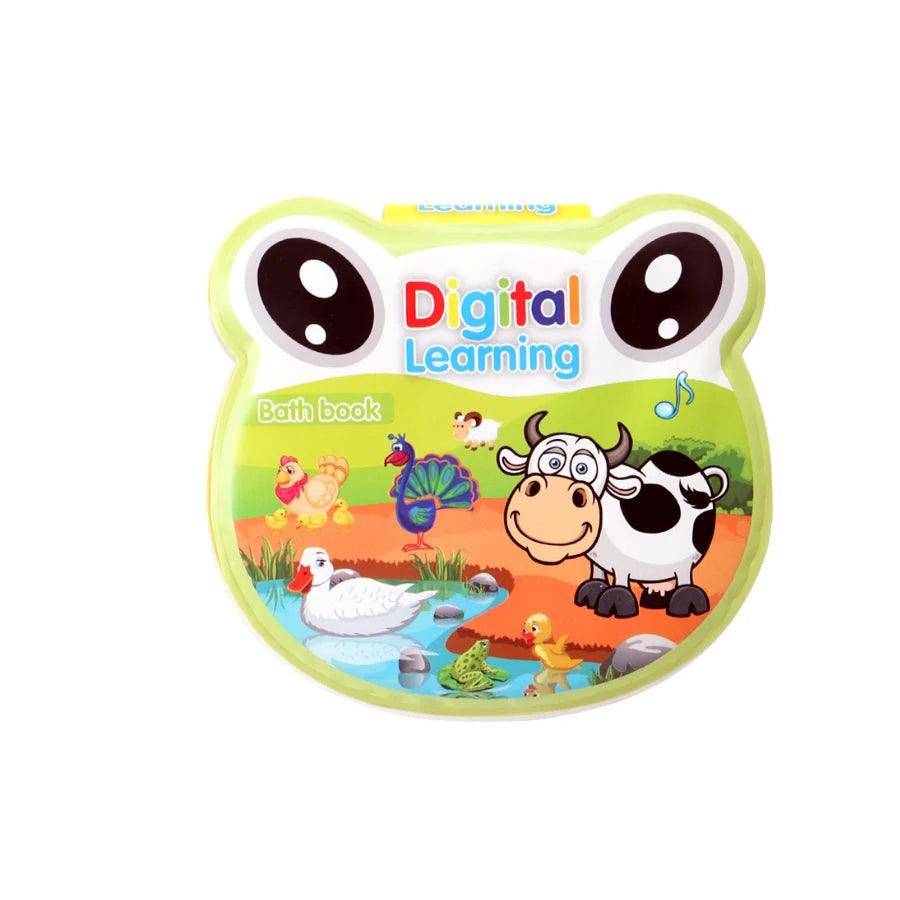 "Baby Bath Books: EVA Interactive Waterproof Educational Toys for Toddlers"