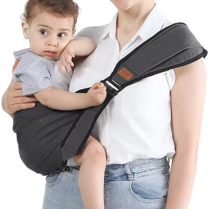 "Versatile Baby Carrier: 4 Seasons Waist Stool with Strap"