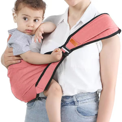 "Versatile Baby Carrier: 4 Seasons Waist Stool with Strap"