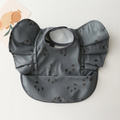 Cute Elephant Baby Bibs - Easy Clean, Waterproof, Nordic Style