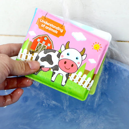 "Baby Bath Books: EVA Interactive Waterproof Educational Toys for Toddlers"